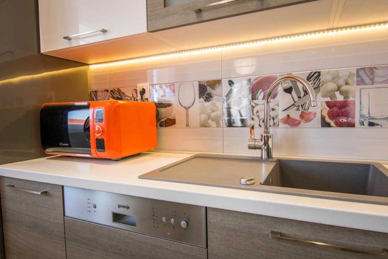 Apartman Petra Apartment มาคาร์สกา ภายนอก รูปภาพ